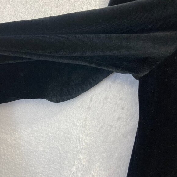 Vintage Tom Bezduda For Barad Velvet Maxi Dress Petite Small Witchy Goth Formal - Picture 11 of 16